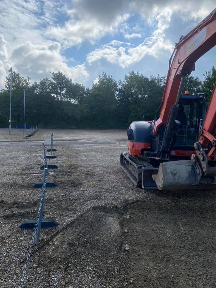 Groundwork and fencing project