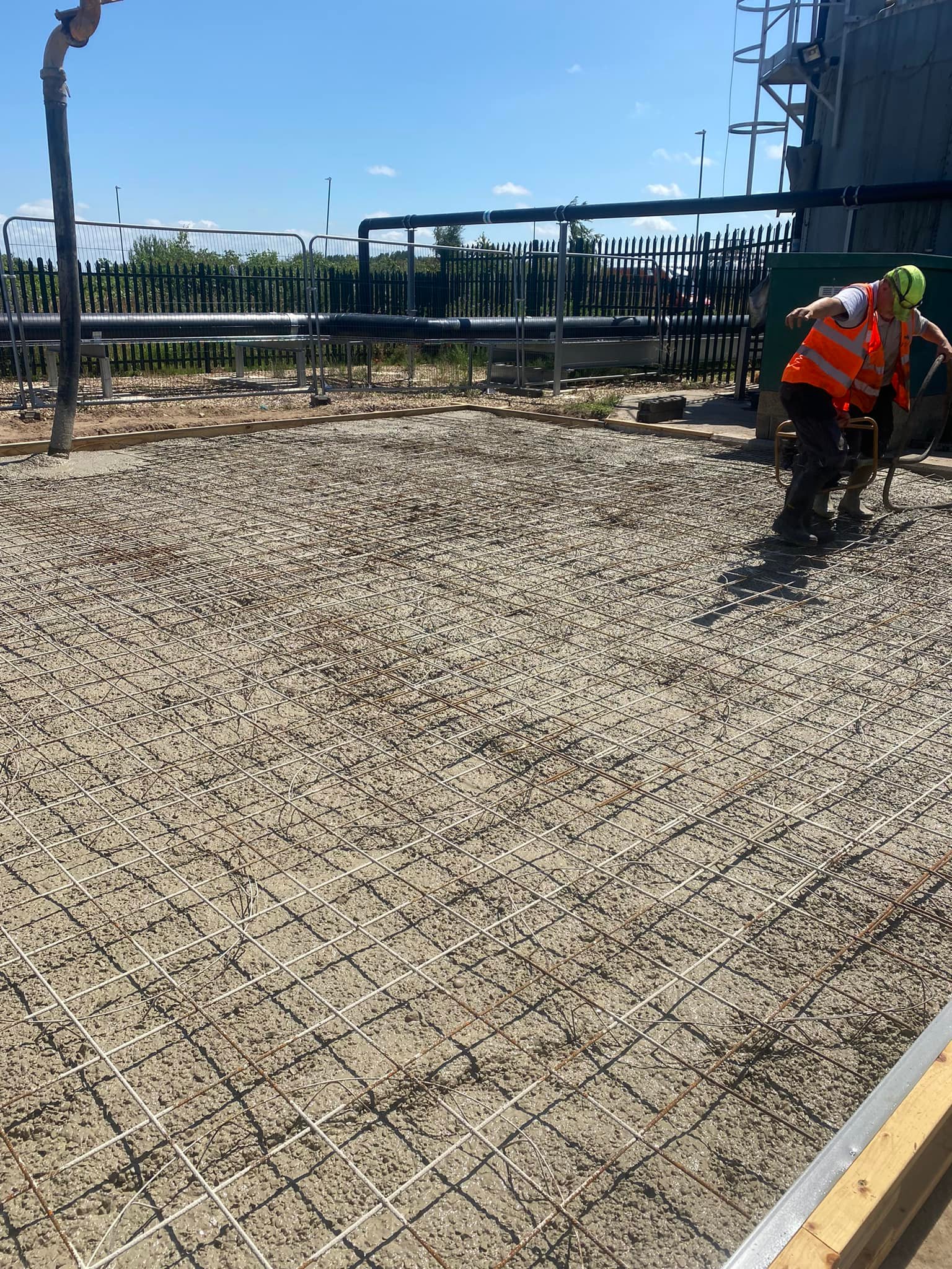 Groundwork and fencing project